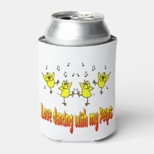 Rafraichisseur De Cannettes Amour Danser Avec Mes Peeps Porte-Boissons