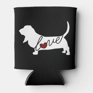 Rafraichisseur De Cannettes Amour de Basset Hound