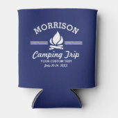 Rafraichisseur De Cannettes Amusants Camping sur mesure Voyage Camping feu ble (Devant)