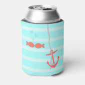 Rafraichisseur De Cannettes Ancre Love Beachy personnalisée (Can Dos)