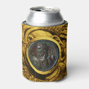 Rafraichisseur De Cannettes ANTIQUE ROMAIN BRONZE MEDALLION Gold Griffins