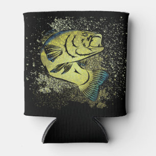 Rafraichisseur De Cannettes Art tribal de Fisherman Bass