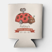 Rafraichisseur De Cannettes Baby shower vintage Toy Ladybug (Devant)