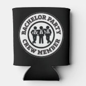 Rafraichisseur De Cannettes Bachelor Party Membre d'équipage Faveurs (Dos)