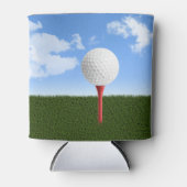 Rafraichisseur De Cannettes Bal de golf à Tee, Sky & Grass (Devant)