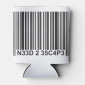 Rafraichisseur De Cannettes Barcode Leetspeak - Besoin d'échapper (Devant)