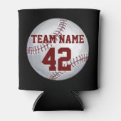 Rafraichisseur De Cannettes Baseball avec nom et numéro (Devant)