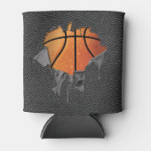 Rafraichisseur De Cannettes Basket-ball déchiré (texturé) (Devant)