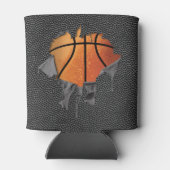 Rafraichisseur De Cannettes Basket-ball déchiré (texturé) (Dos)