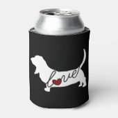 Rafraichisseur De Cannettes Basset Hound Love (Can devant)