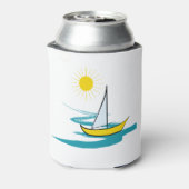 Rafraichisseur De Cannettes Bateau à voilier simple (Can Dos)