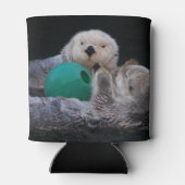 Rafraichisseur De Cannettes Belle Loutres de mer joueuses (Dos)