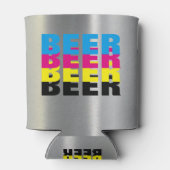 Rafraichisseur De Cannettes BIÈRE aux couleurs CMJN, sa boisson préférée (Dos)