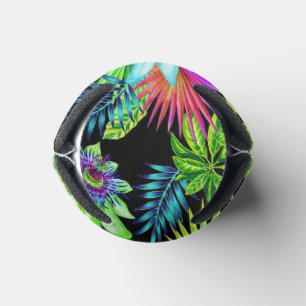 Rafraichisseur De Cannettes Boîte faite sur commande de fleurs tropicales