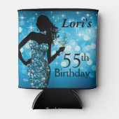 Rafraichisseur De Cannettes Bombshell Parties scintillant Bling Sparkle Annive (Devant)