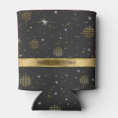 Rafraichisseur De Cannettes Boules d'or de Noël (Dos)