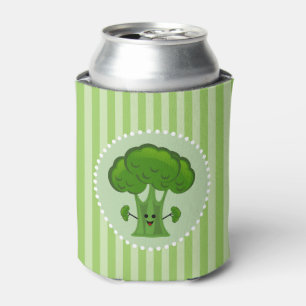 Rafraichisseur De Cannettes Brocoli vert heureux