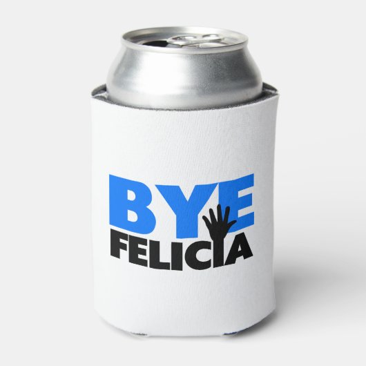 Rafraichisseur De Cannettes Bye Felicia Main Wave Bold Blue (Can devant)