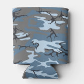 Rafraichisseur De Cannettes Camo bleu (Dos)