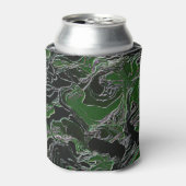 Rafraichisseur De Cannettes Camo de l'armée verte funky (Can devant)