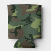 Rafraichisseur De Cannettes Camouflage Camo Green Brown Pattern (Dos)