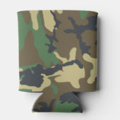 Rafraichisseur De Cannettes Camouflage de l'armée Chasse Pêche Brown vert (Dos)