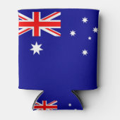 Rafraichisseur De Cannettes Can Cooler avec drapeau d'Australie (Devant)