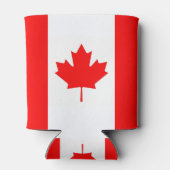 Rafraichisseur De Cannettes Can Cooler avec drapeau du Canada (Dos)