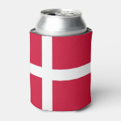 Rafraichisseur De Cannettes Can Cooler avec drapeau du Danemark (Can devant)