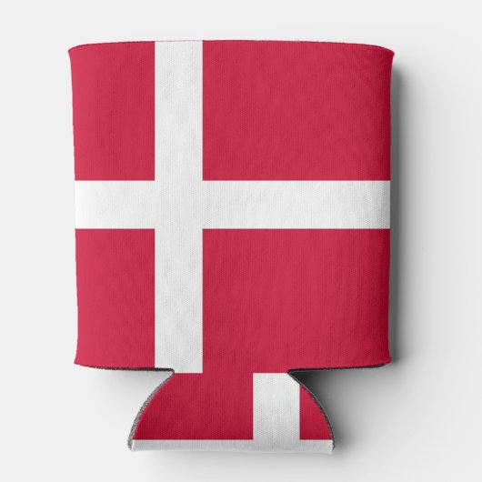 Rafraichisseur De Cannettes Can Cooler avec drapeau du Danemark (Dos)