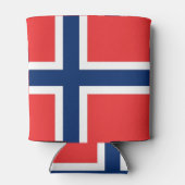 Rafraichisseur De Cannettes Can Cooler avec le drapeau de la Norvège (Dos)
