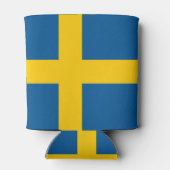 Rafraichisseur De Cannettes Can Cooler avec le drapeau de la Suède (Dos)