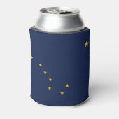 Rafraichisseur De Cannettes Can Cooler avec le drapeau de l'état de l'Alaska,  (Can Dos)