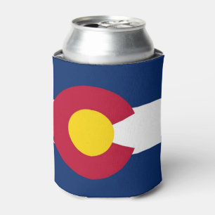 Rafraichisseur De Cannettes Can Cooler avec le drapeau de l'État du Colorado, 