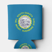 Rafraichisseur De Cannettes Can Cooler avec le drapeau de l'état du Dakota du  (Dos)