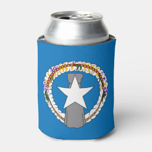 Rafraichisseur De Cannettes Can Cooler avec le drapeau de Mariana du Nord, Éta