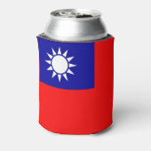 Rafraichisseur De Cannettes Can Cooler avec le drapeau de Taiwan (Can Dos)