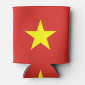 Rafraichisseur De Cannettes Can Cooler avec le drapeau du Vietnam (Devant)