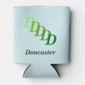 Rafraichisseur De Cannettes Can Cooler - Nom avec initiales (vert) (Devant)