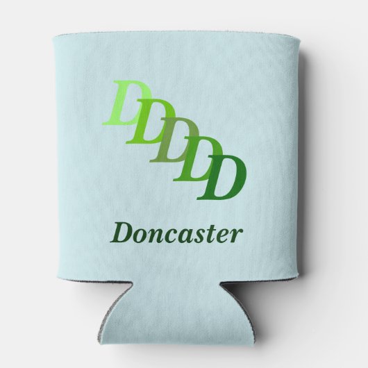 Rafraichisseur De Cannettes Can Cooler - Nom avec initiales (vert) (Dos)