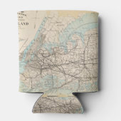 Rafraichisseur De Cannettes Carte des rois, Queens, Long Island (Dos)