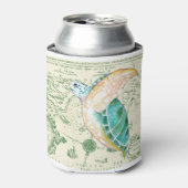 Rafraichisseur De Cannettes Carte des tortues de mer (Can devant)