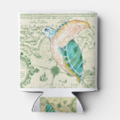 Rafraichisseur De Cannettes Carte des tortues de mer (Dos)