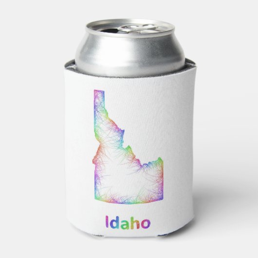 Rafraichisseur De Cannettes Carte Rainbow Idaho (Can devant)