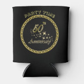 Rafraichisseur De Cannettes Célébration du 50e anniversaire de l'or et du noir (Devant)
