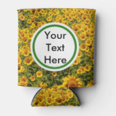 Rafraichisseur De Cannettes Champ de tournesols (Devant)