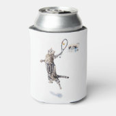 Rafraichisseur De Cannettes Chat Jouant Au Tennis (Can Dos)