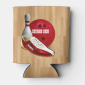 Rafraichisseur De Cannettes Chaussure Et Épingle De Boule Avec Votre Nom Perso (Devant)