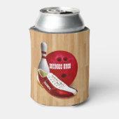 Rafraichisseur De Cannettes Chaussure Et Épingle De Boule Avec Votre Nom Perso (Can Dos)