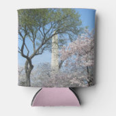 Rafraichisseur De Cannettes Cherry Blossoms et le monument de Washington à DC (Devant)